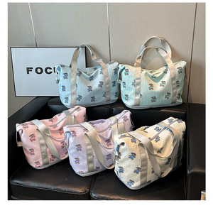 Bolsa de Maternidad Expandible, Ligera, Impermeable, de PU, con Asa de Transporte, Linda, de Capacidad Media, Organizador de Almacenamiento para Mujer - Product Image 1