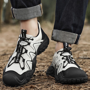 Zapatos de Senderismo Ligeros y Cómodos para Hombre, Protegen los Dedos de los Pies, para Todas las Estaciones, con Masaje Suave - Product Image 2