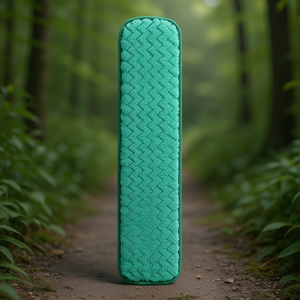 Panno in Microfibra Verde per Mop a Secco 120 Cm, Strumento di Pulizia Certificato Biologico - Product Image 3