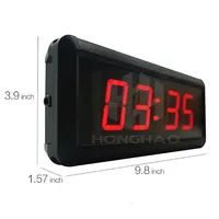 Hangzhou honghao visor digital led, 24 horas de contagem regressiva