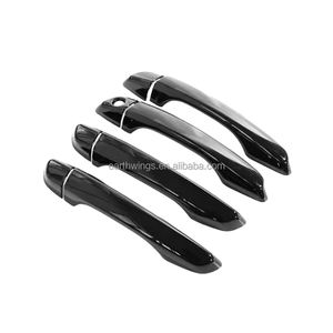 Per <span class=keywords><strong>Peugeot</strong></span> <span class=keywords><strong>208</strong></span> P21 2020-2023 nero Smart copertura per maniglia della porta Set parti esterne di protezione accessori adesivi - Product Image 1