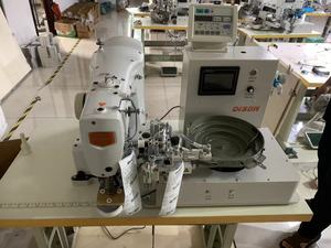 เครื่องเย็บกระดุมอุตสาหกรรม DS-1903-378 แบบอัตโนมัติเต็มรูปแบบ ความเร็วสูง พร้อมระบบวิชวลโซลูชั่น - Product Image 3