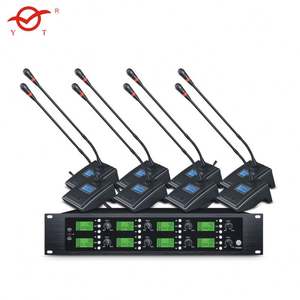 Micrófonos Inalámbricos de Solapa, Micrófono Profesional para Actuaciones en Escenario, Kit de Sonido Cuadrado - Product Image 6