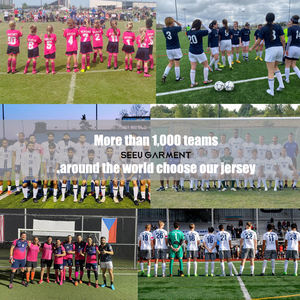 Conjunto de Camisetas de Fútbol Personalizadas <span class=keywords><strong>SEEU</strong></span> GARMENT con Logotipo y Nombre de Equipo, Tela Premium de Secado Rápido - Product Image 6