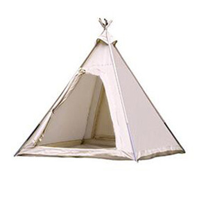 Carpa Piramidal India para Exteriores, 220x220x200cm, de una Sola Capa, de Algodón Oxford, Impermeable, Plegable, para las Cuatro Estaciones - Product Image 4