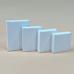 Boîtes en carton blanc Jianfeng 400g, boîte pliante à double insertion, emballage universel pour petites séries - Product Image 2