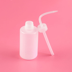 IRISMANLI Bouteille de rinçage en plastique bleu 250 ml pour nettoyant moussant écologique, outil pour extensions de cils, bouteille de lavage pour tatouages oculaires - Product Image 5