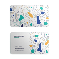 Impression de cartes de visite professionnelles de luxe en papier épais personnalisé, cartes de visite d'entreprise haut de gamme noires avec logo en feuille d'or