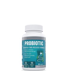 โรงงานโลเครด ขายส่ง OEM แคปซูลโปรไบโอติกเพื่อสุขภาพลำไส้สำหรับผู้ใหญ่ อาหารเสริมสมุนไพร 2 เม็ด ปริมาณการรับประทานต่อวัน 24 เดือน - Product Image 1