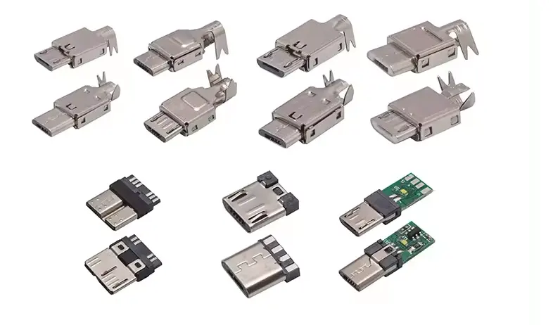 Porta de substituição para OPPO, IPHONE, Huawei, porta de carregamento tipo C, conector de fábrica com micro USB