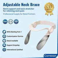 Attelle cervicale ajustable pour la correction de la posture de la tête avancée et le soulagement des douleurs cervicales, support orthopédique cervical, faible MOQ