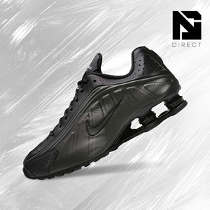 Nike Shox R4 'Triple Black' 2025, Zapatillas Deportivas Transpirables para Hombre, Zapatos Nike de Lujo - Product Image 1