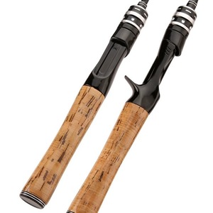 Solid Lip Rod Ultra Soft Carbon Fiber Spinning Rod Wooden Handle Freshwater Fishing Rivers - Product Image 1