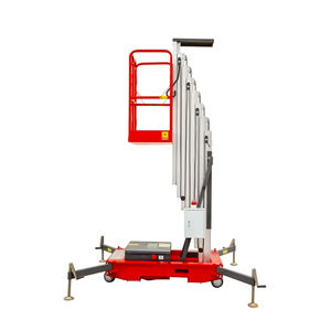 Plataforma Elevadora Vertical Móvil Portátil de Aluminio de 10 m con un Solo Mástil - Product Image 5