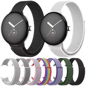 Bracelet en nylon tressé pour montre <span class=keywords><strong>Google</strong></span> Pixel Tissu Sport Bracelet élastique extensible doux pour montre Pixel Bracelets de montre en nylon - Product Image 3