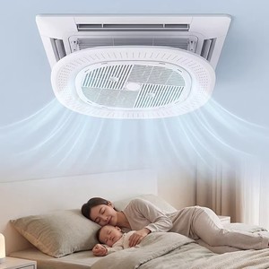 Air Conditioner Wind Deflector <b>White</b> Circular Air Guide For Postpartum Care And Baby Sleep Protection - Product Image 1
