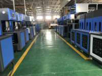 Machine automatique de fabrication de bouteilles d'eau en PET DEG-3L, cylindre rotatif AirTac, moulage par étirage-soufflage à 2 cavités, diamètre maximal de 350 mm