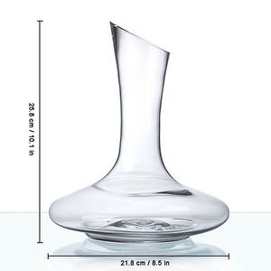 5512DCb décanteur de vin verseur décanteur de <span class=keywords><strong>whisky</strong></span> en cristal pour liqueur, <span class=keywords><strong>whisky</strong></span>, <span class=keywords><strong>Bourbon</strong></span>, Vodka - 1800ml / 60oz pierres de <span class=keywords><strong>whisky</strong></span> - Product Image 2