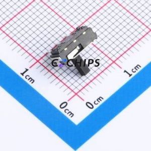 K3-1260D-L1 Slide Switch Through hole Component (THT) Switch Single Pole Double Throw Rectangle Pin Header PC Pin 9mm - Product Image 2