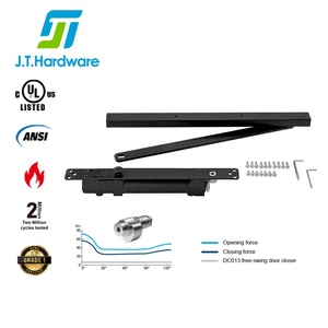 Chiudiporta Idraulico Automatico Nascosto Ignifugo ITS 96 EN 2-4 Cam 55-100 kg Tipo Azione Forza Regolabile - Product Image 1