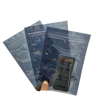 Kantong Pelindung ESD Khusus 6x10cm, Kantong Kemasan Hard Disk Drive, Kantong Zip Lock Antistatik Pelindung ESD