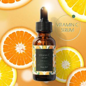 Siero Viso VC con Vitamina C per Donne, Uso Estetico, Sbiancante <span class=keywords><strong>e</strong></span> Idratante con Acido Ialuronico <span class=keywords><strong>e</strong></span> Vitamina per il Trattamento dell'Invecchiamento - Product Image 2