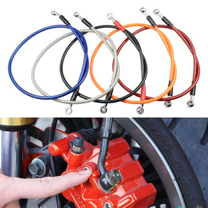 Manguera <span class=keywords><strong>de</strong></span> <span class=keywords><strong>freno</strong></span> <span class=keywords><strong>de</strong></span> carreras <span class=keywords><strong>de</strong></span> acero inoxidable, manguera <span class=keywords><strong>de</strong></span> <span class=keywords><strong>freno</strong></span> trenzada <span class=keywords><strong>de</strong></span> Color personalizada para vehículo, cable <span class=keywords><strong>de</strong></span> <span class=keywords><strong>freno</strong></span> <span class=keywords><strong>de</strong></span> motocicleta - Product Image 5