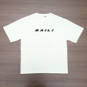 เสื้อยืดคอกลมแขนสั้นพิมพ์ลายโลโก้ถักคุณภาพสูงสีตามสั่ง ขายส่ง แห้งเร็ว ระบายอากาศดี เหมาะสำหรับฤดูร้อน - Product Image 1