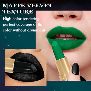 Rouge à lèvres minéral en gel mat Bullet Ball, doux et lisse, rendu des couleurs tendance, <span class=keywords><strong>Halloween</strong></span>, cosplay, <span class=keywords><strong>gothique</strong></span> - Product Image 5