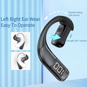 LED Display Wireless <strong>Bluetooth</strong> 5.5 Earphones Lightweight Headphone HiFi Stereo Noise Reduction Ear-Hook Sports <strong>Headset</strong> - Product Image 5