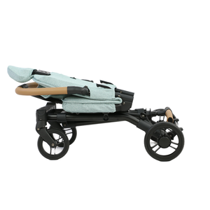 <span class=keywords><strong>Poussette</strong></span> bébé Abon BS1698 pliable 4-en-1 convertible, légère et idéale pour les voyages, avec cadre en alliage d'aluminium et design <span class=keywords><strong>Rider</strong></span> en tissu - Product Image 5