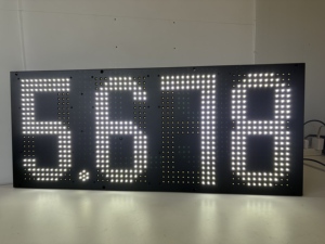 หน้าจอแสดงราคาแก๊สและน้ำมัน LED กลางแจ้ง AUTODISP ขนาด 8 นิ้ว สำหรับปั๊มน้ำมัน ความสว่าง 5500cd/m พร้อมการรับประกัน 2 ปี - Product Image 6