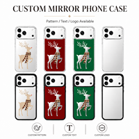 Nouveautés Cadeaux de Noël Accessoires pour téléphones portables en acrylique Porte-clés personnalisé haut de gamme en dessin animé Pendentif de téléphone Étui