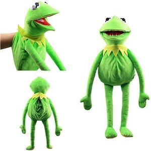 Marionnette à main de grenouille personnalisée, poupée en peluche d'animal Kawaii, jouets éducatifs pour bébé, jouet de conte en forme de grenouille pour enfants - Product Image 4