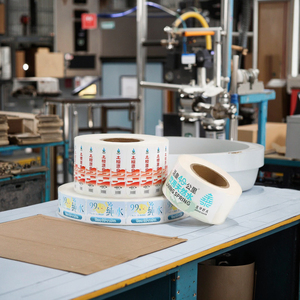 Bán buôn 48mm chiều rộng màu nâu carton niêm phong Băng mạnh mẽ Bopp duy nhất hai mặt Acrylic dính Vinyl nước kích hoạt 100m chiều dài - Product Image 5