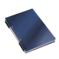 Carnet à spirales A5 personnalisable et minimaliste en PP, avec couverture détachable et prise en main confortable, papeterie pour étudiants