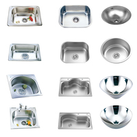 Nordisches minimalist isches Arbeits platten becken Edelstahl waschbecken Pool Haushalts waschbecken