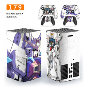 Xbox Series X Skin Protector PVC <b>Gaming</b> Console Cover With <b>Controller</b> Stickers For Home Use - Product Image 2