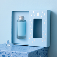 Boîte de diffuseur de parfum Bouteille d'aromathérapie Emballage personnalisé Boîtes de diffuseur personnalisées à la mode Emballage Sacs de diffuseur pliants