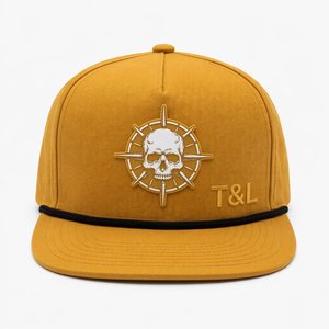 Casquette ajustée T&L Premium avec logo personnalisé en patch PVC, tissu technique en lin naturel, 5 panneaux, réglable, pour le sport en extérieur, fabricant - Product Image 2