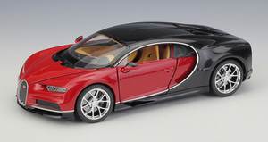 Welly 1:24 <span class=keywords><strong>Bugatti</strong></span> <span class=keywords><strong>Chiron</strong></span> Modèle de voiture en alliage moulé sous pression, <span class=keywords><strong>jouet</strong></span> et cadeau, portes et capot ouvrables, pour collectionneurs, véhicules et jouets - Product Image 4