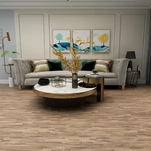 Factory Price Laminate Floor SPC Concrete Clipped Vinyl Flooring Sample Free For Living Room