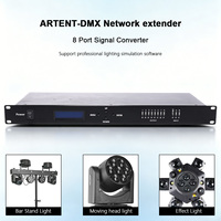 Expander Réseau Artnet DMX 8 Voies 8x512 4096 Canaux pour Stockage au Royaume-Uni, Convertisseur de Signal Artnet DMX pour Éclairage de Scène et DJ