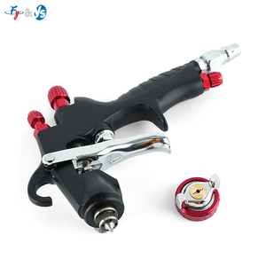 Miglior pistola a spruzzo ad aria, alimentazione a gravità pistola a spruzzo con 1.0/1.3/1.5/1.8mm ugelli e regolatore aria per la casa di verniciatura, <span class=keywords><strong>auto</strong></span>, mobili - Product Image 3