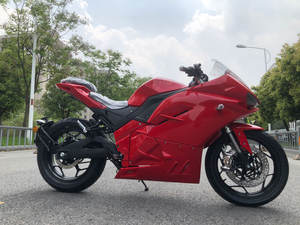 2022 Enhanced Electric Motorcycle <span class=keywords><strong>Mega</strong></span> Sports Car Racing Adult Two Wheel Battery Car - Product Image 6