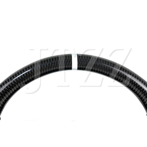 2017-2025 S8 S6 A6L รถออดี้ A6 <span class=keywords><strong>S8L</strong></span> สไตล์สปอร์ตปรับแต่งภายในของพวงมาลัยรถยนต์คาร์บอนไฟเบอร์ - Product Image 6