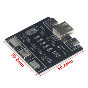 บอร์ดตรวจสอบสายดาต้า Imechanic รุ่น DT3 Type C USB Tester พร้อมไฟ LED แสดงสถานะ สำหรับการชาร์จและการถ่ายโอนข้อมูล - Product Image 2