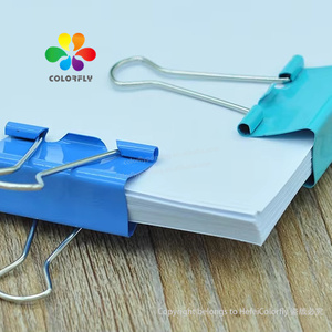 OEM Tùy Chỉnh Mini Màu Micro Các Loại Kim Loại Giấy Binder Clips Cho Văn Phòng - Product Image 5