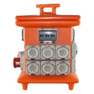 Scheda di distribuzione impilabile, presa di corrente Mobile scatola per il pavimento scatola per la distribuzione di potere impermeabile - Product Image 4