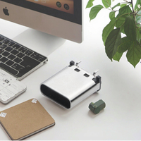 Usb mikro perempuan, lampu adaptor OTG ke USB C konektor pengisian daya ponsel wanita